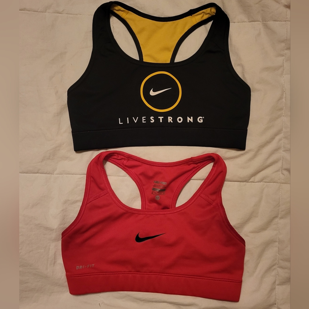 Girls Nike sport bra bundle